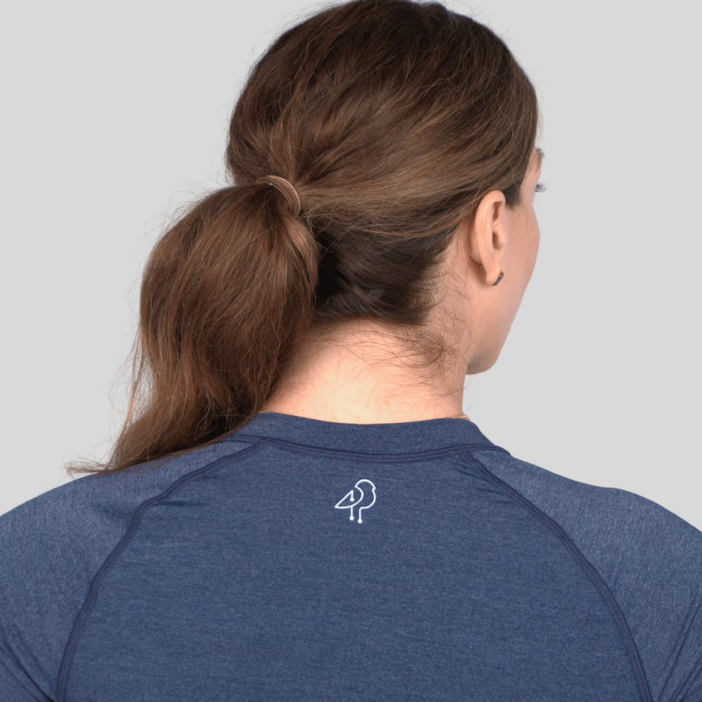 Laguna Long-Sleeve Women's Sun Shirt - Heathered