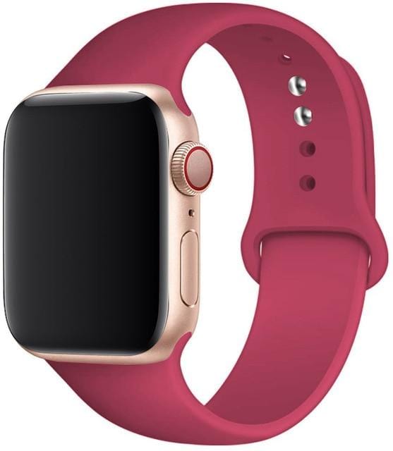 Silicone Strap Apple Watch Bands